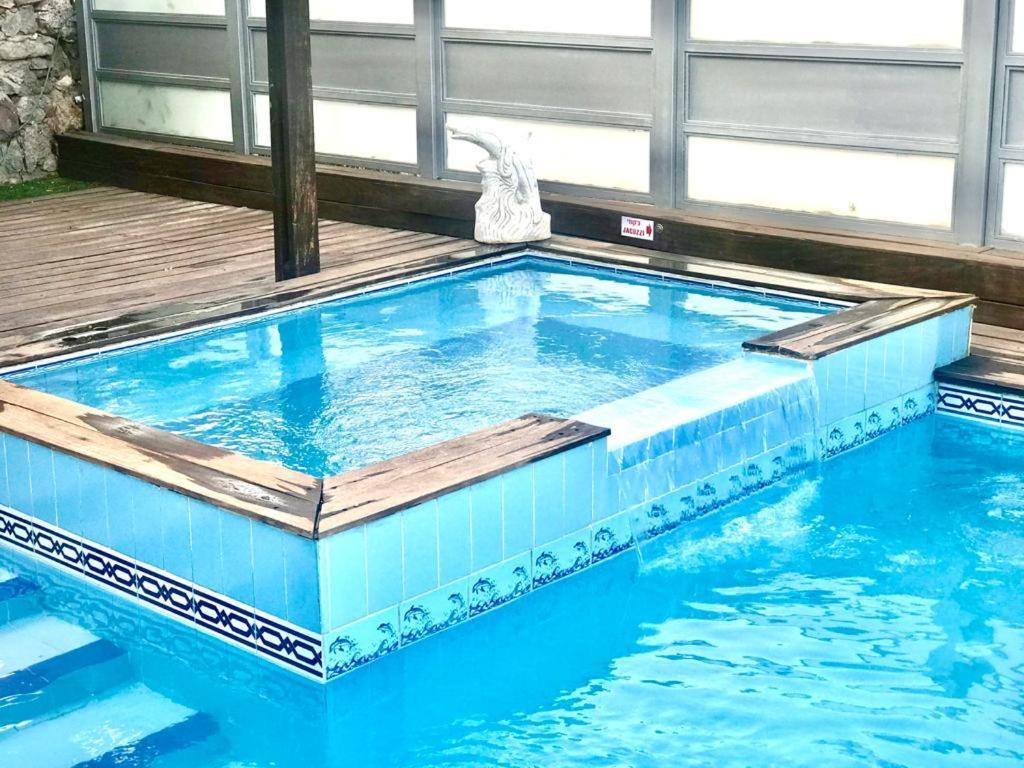 Villa With Heated Pool And Jacuzzi Sea View 300M Front Of The Beach Eilat Extérieur photo
